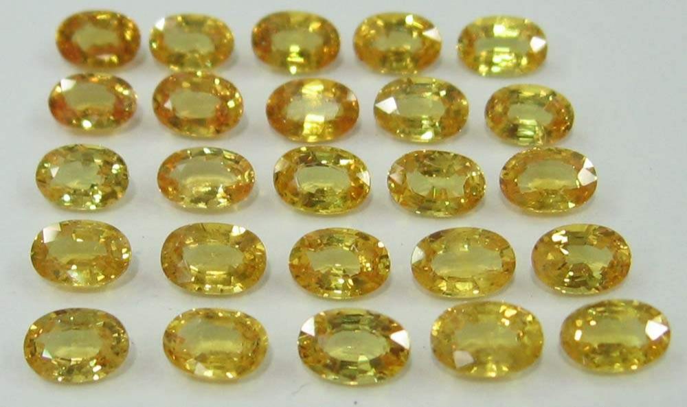 Certified Yellow Sapphire Stone  (Yellow Pukhraj Stone Price & Benefits) पुखराज रत्न