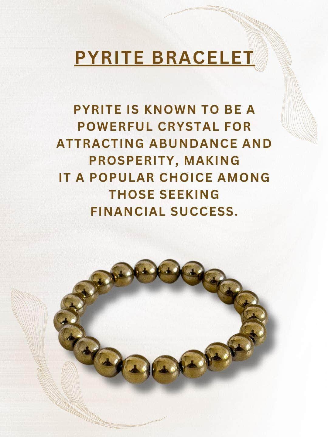 Pyrite Bracelet - Attract Wealth [Money Magnet Bracelet]