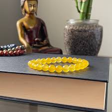 Yellow Chalcedony Bracelet